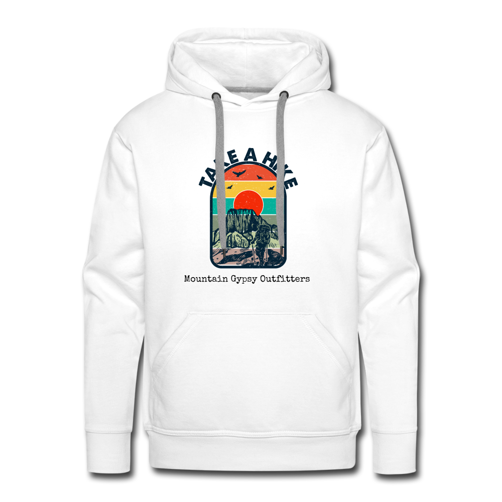 Take a Hike Hoodie - white