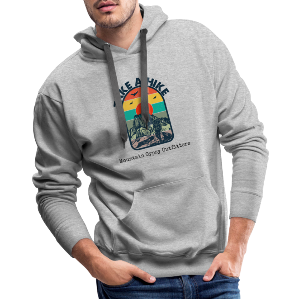 Take a Hike Hoodie - heather grey