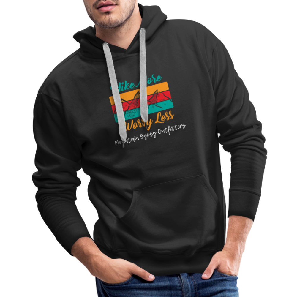 Worry Less Hoodie - black