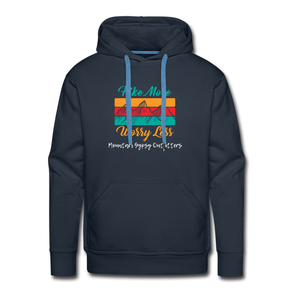 Worry Less Hoodie - navy