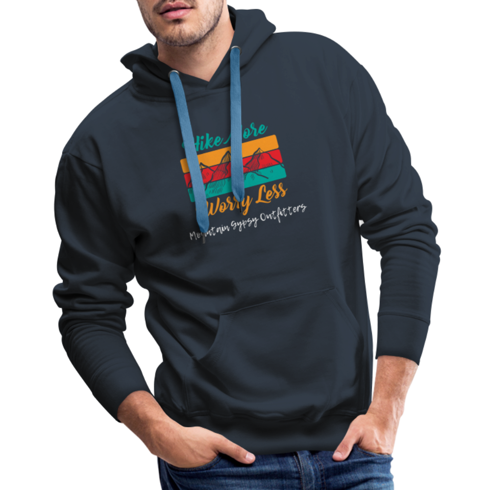 Worry Less Hoodie - navy