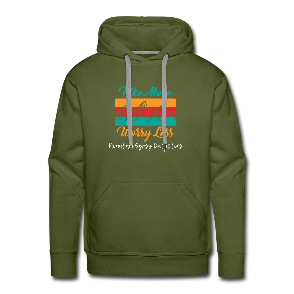 Worry Less Hoodie - olive green