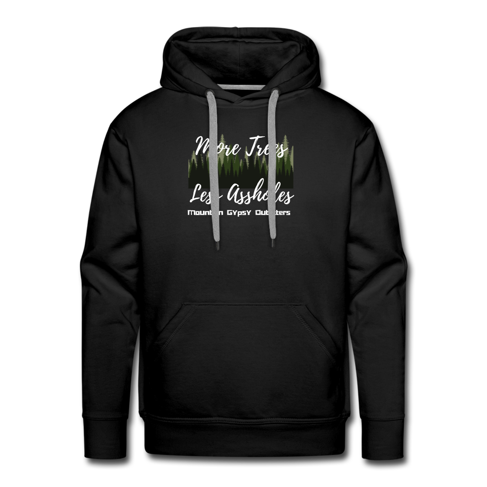 More Trees Hoodie - black
