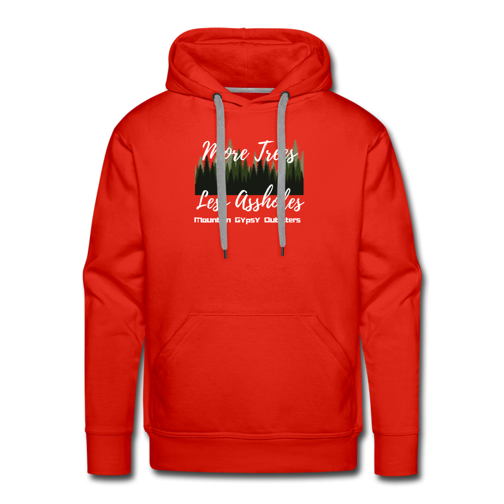 More Trees Hoodie - red
