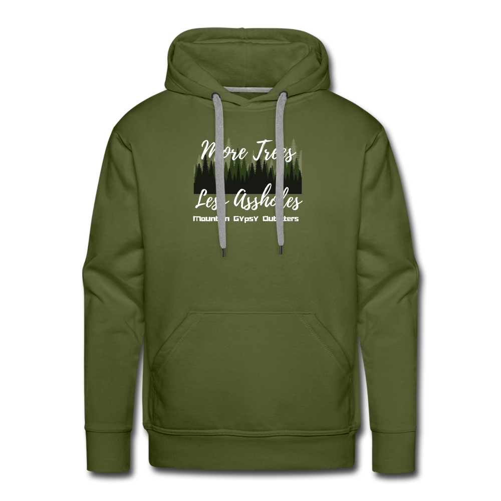 More Trees Hoodie - olive green