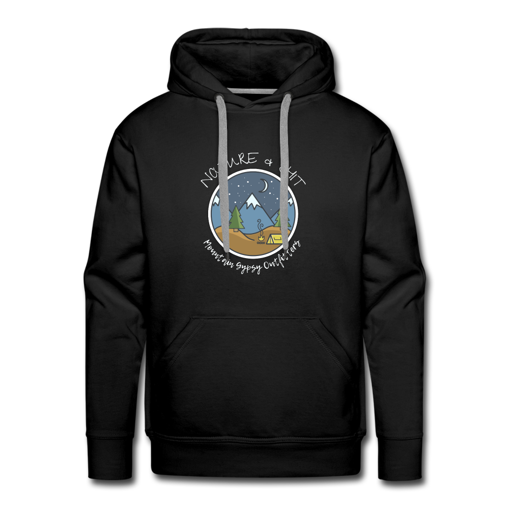 Nature & Shit Hoodie - black