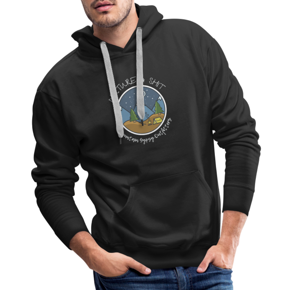 Nature & Shit Hoodie - black