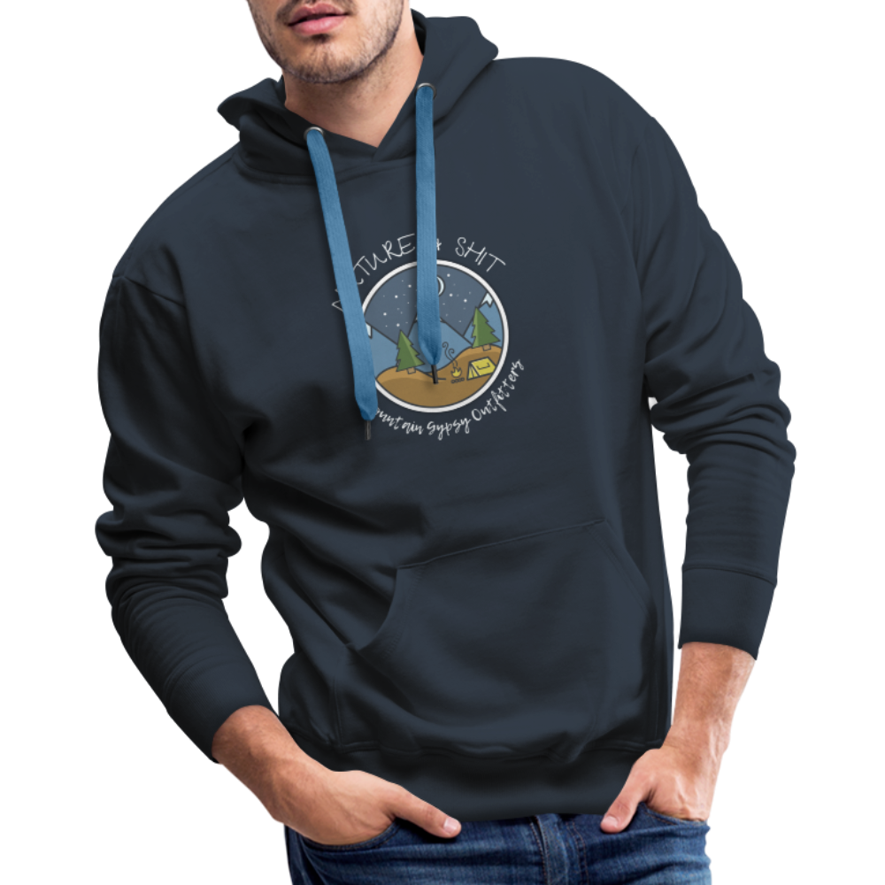 Nature & Shit Hoodie - navy