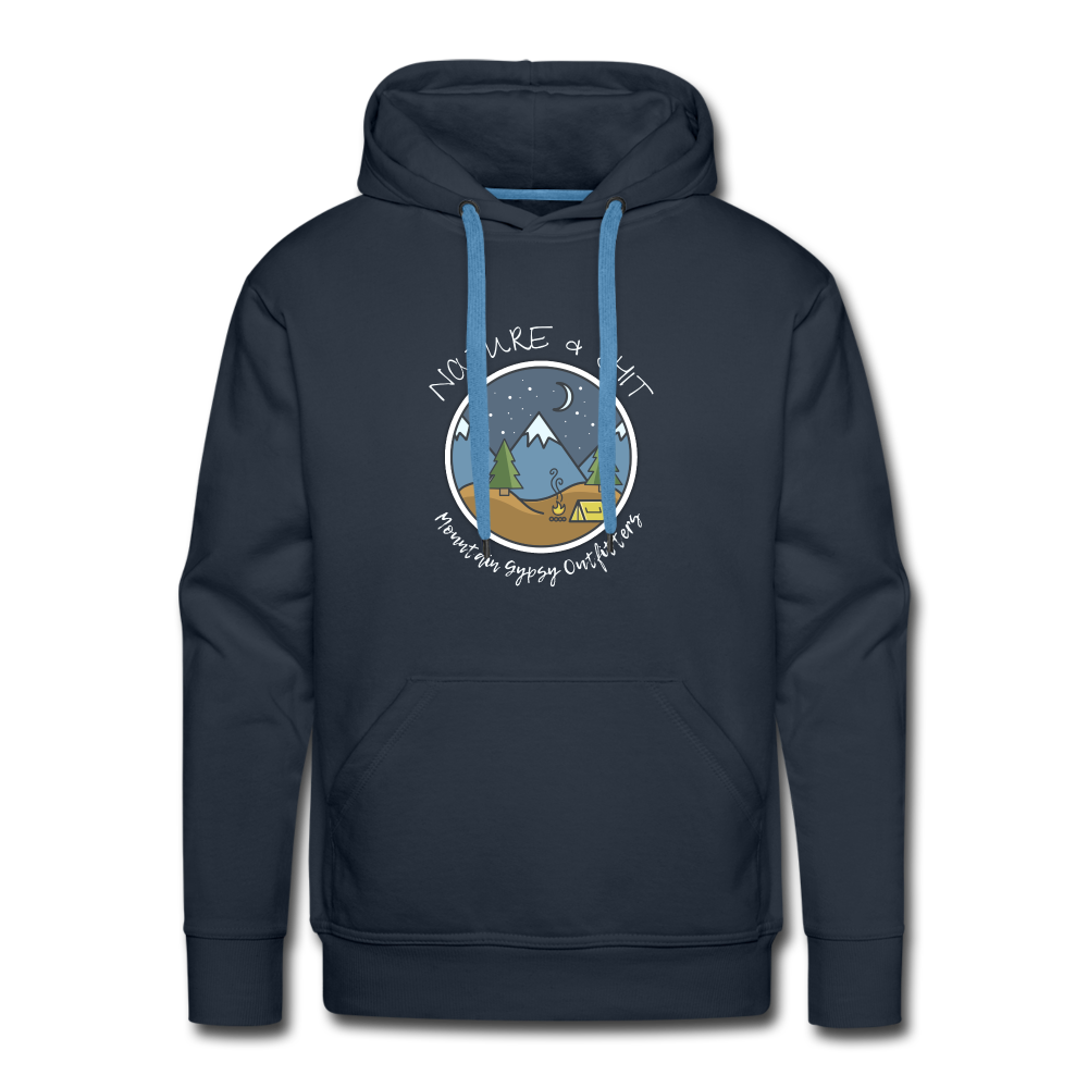 Nature & Shit Hoodie - navy