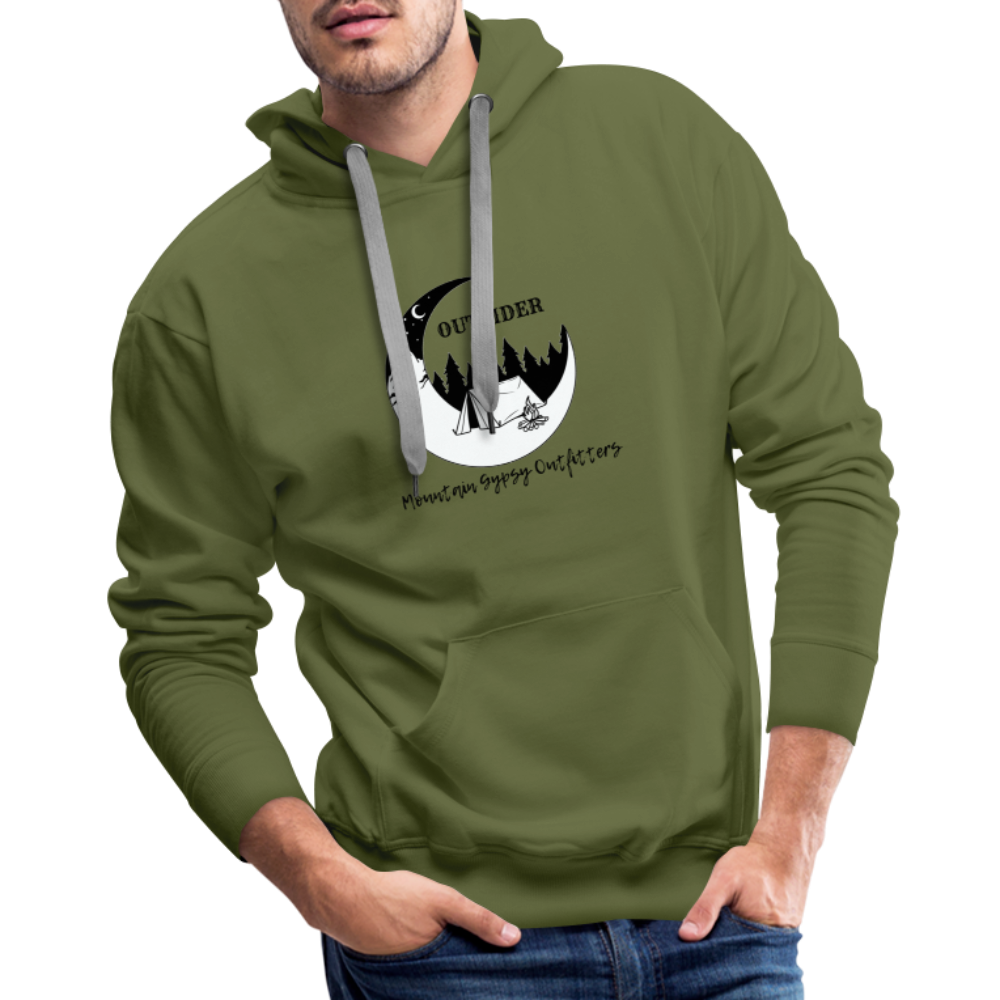 Outsider Hoodie - olive green
