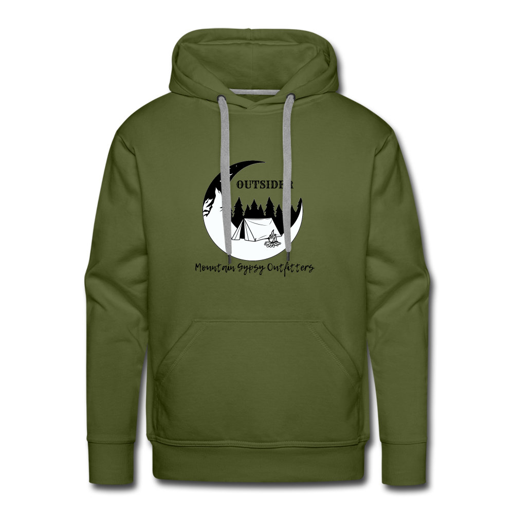 Outsider Hoodie - olive green