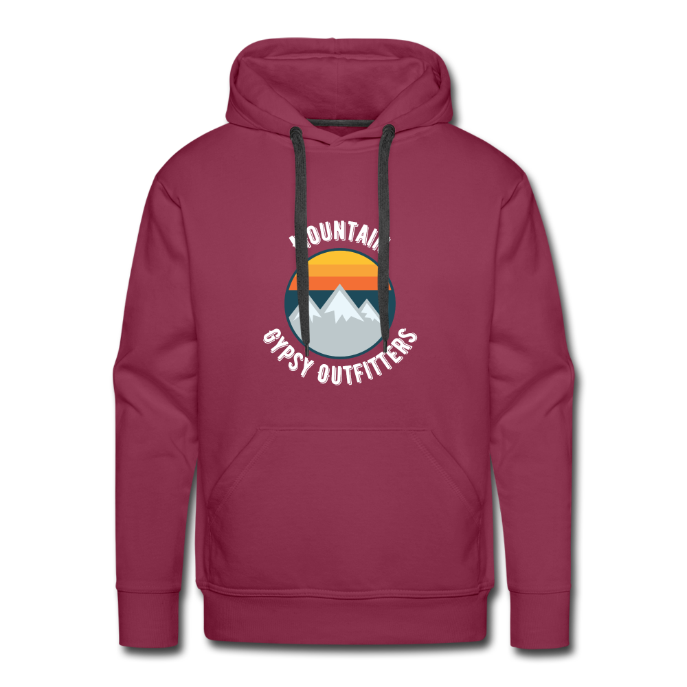 Retro MGO Hoodie - burgundy