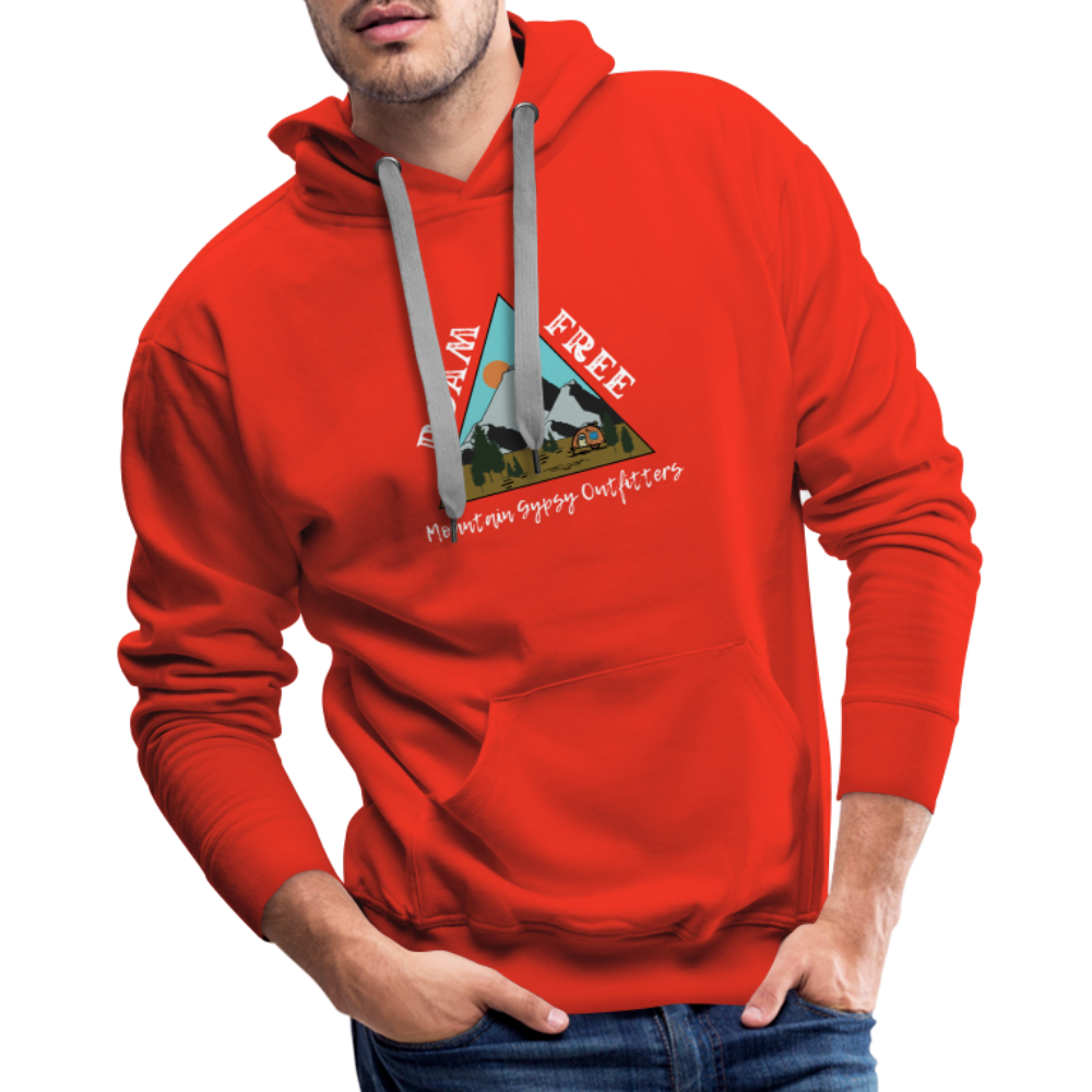 Roam Free Hoodie - red
