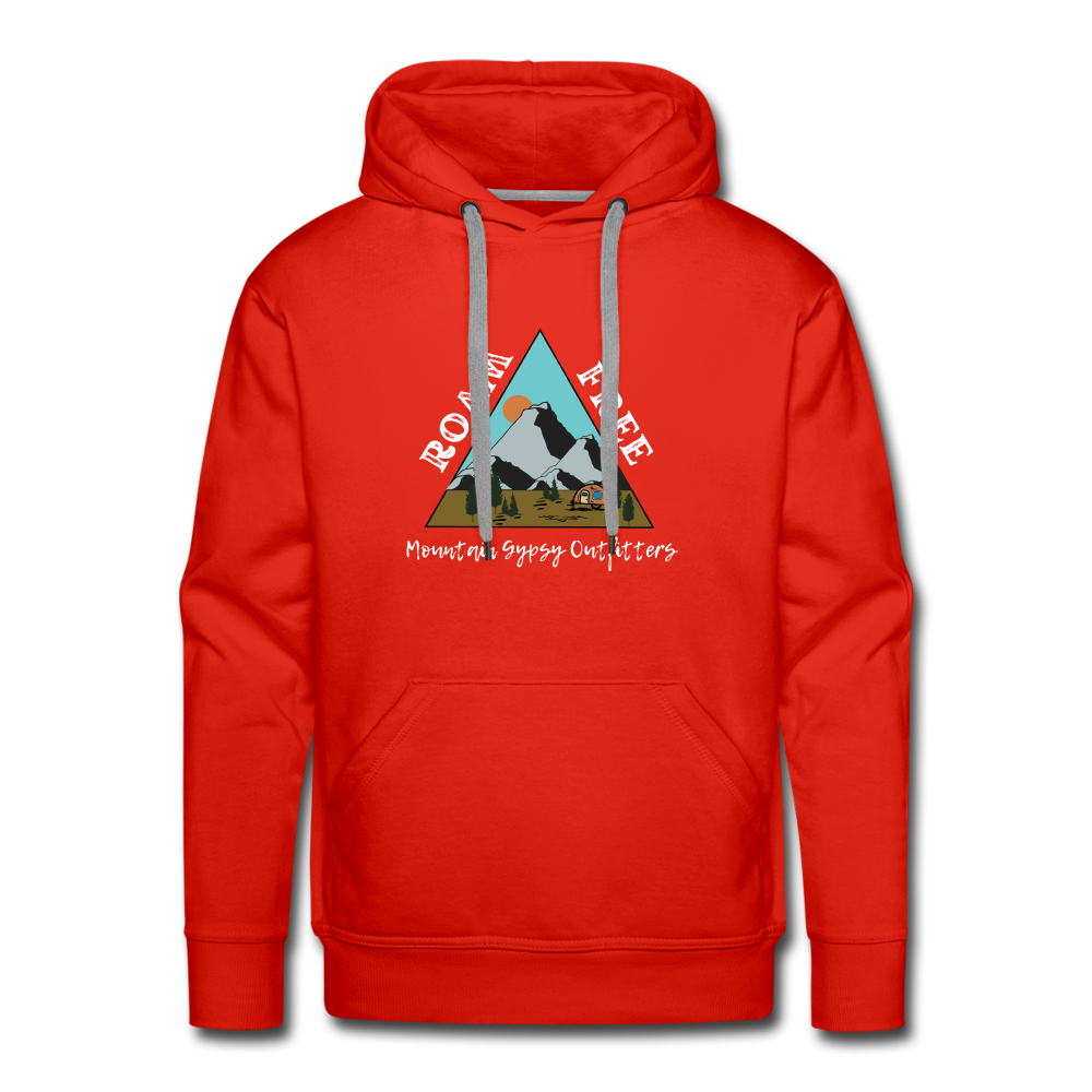 Roam Free Hoodie - red