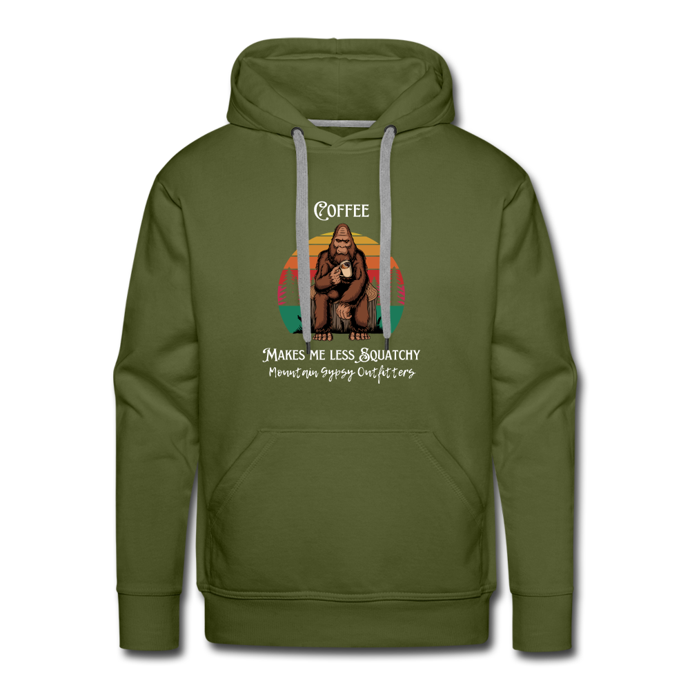 Squatchy Hoodie - olive green