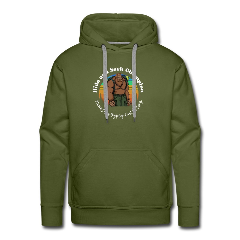 Hide and Seek Champ Hoodie - olive green