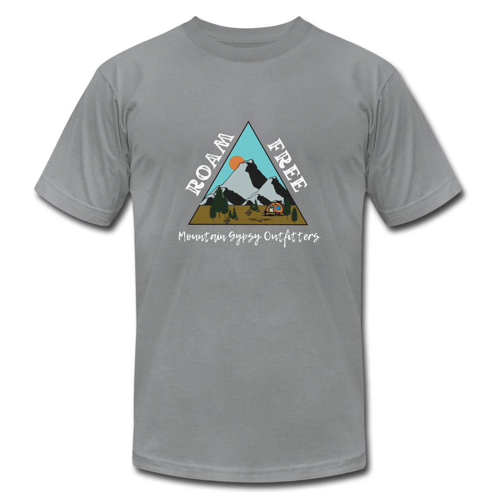 Roam Free Boyfriend Tee - slate
