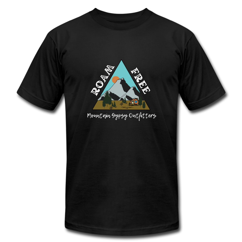 Roam Free Boyfriend Tee - black