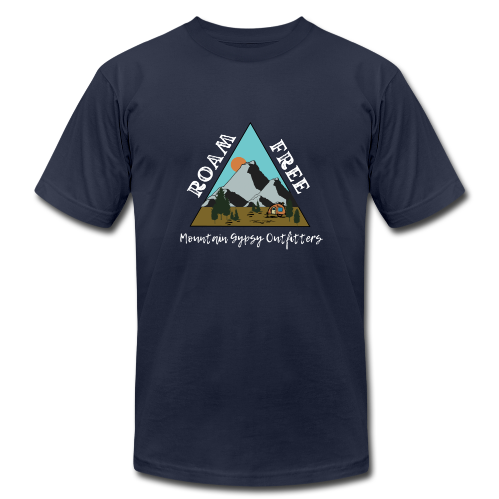 Roam Free Boyfriend Tee - navy