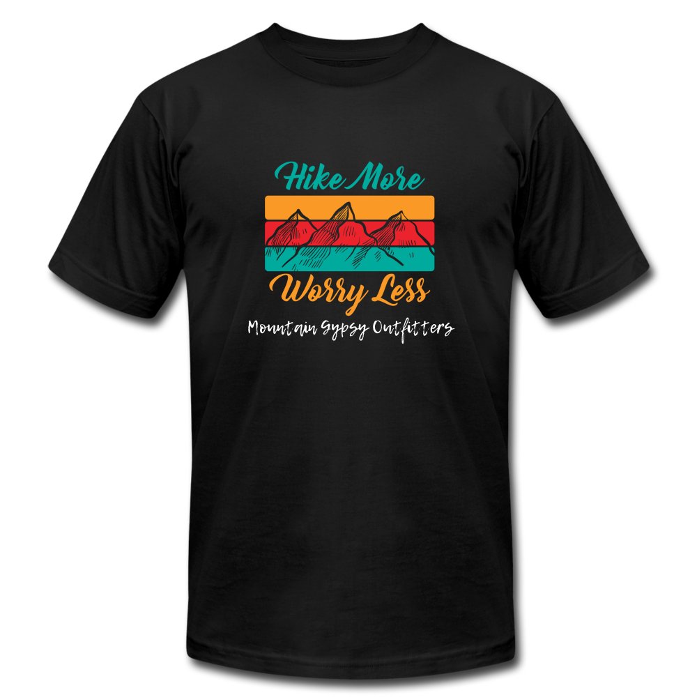 Worry Less Boyfriend Tee - black