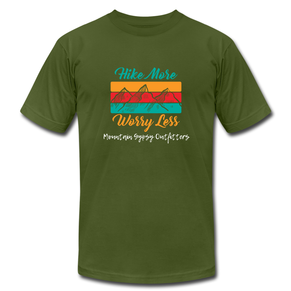 Worry Less Boyfriend Tee - olive