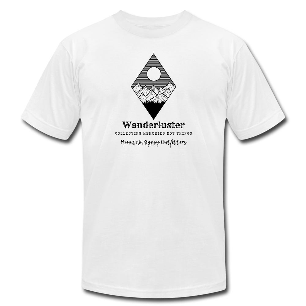 Wanderluster Boyfriend Tee - white