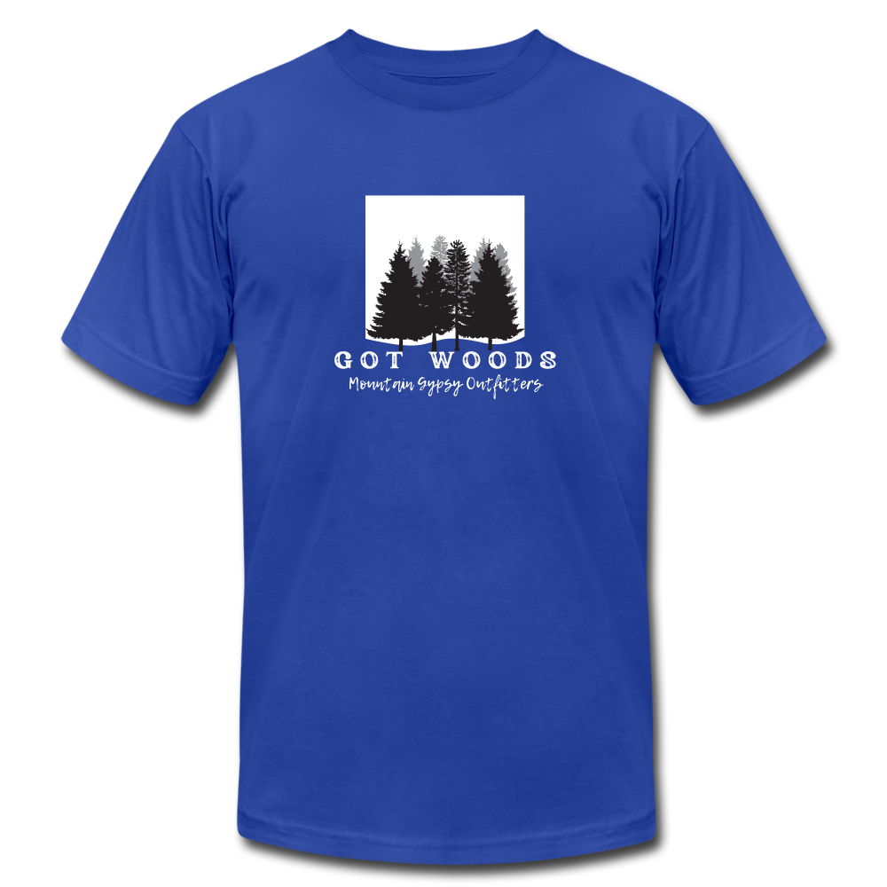 Got Woods Boyfriend Tee - royal blue
