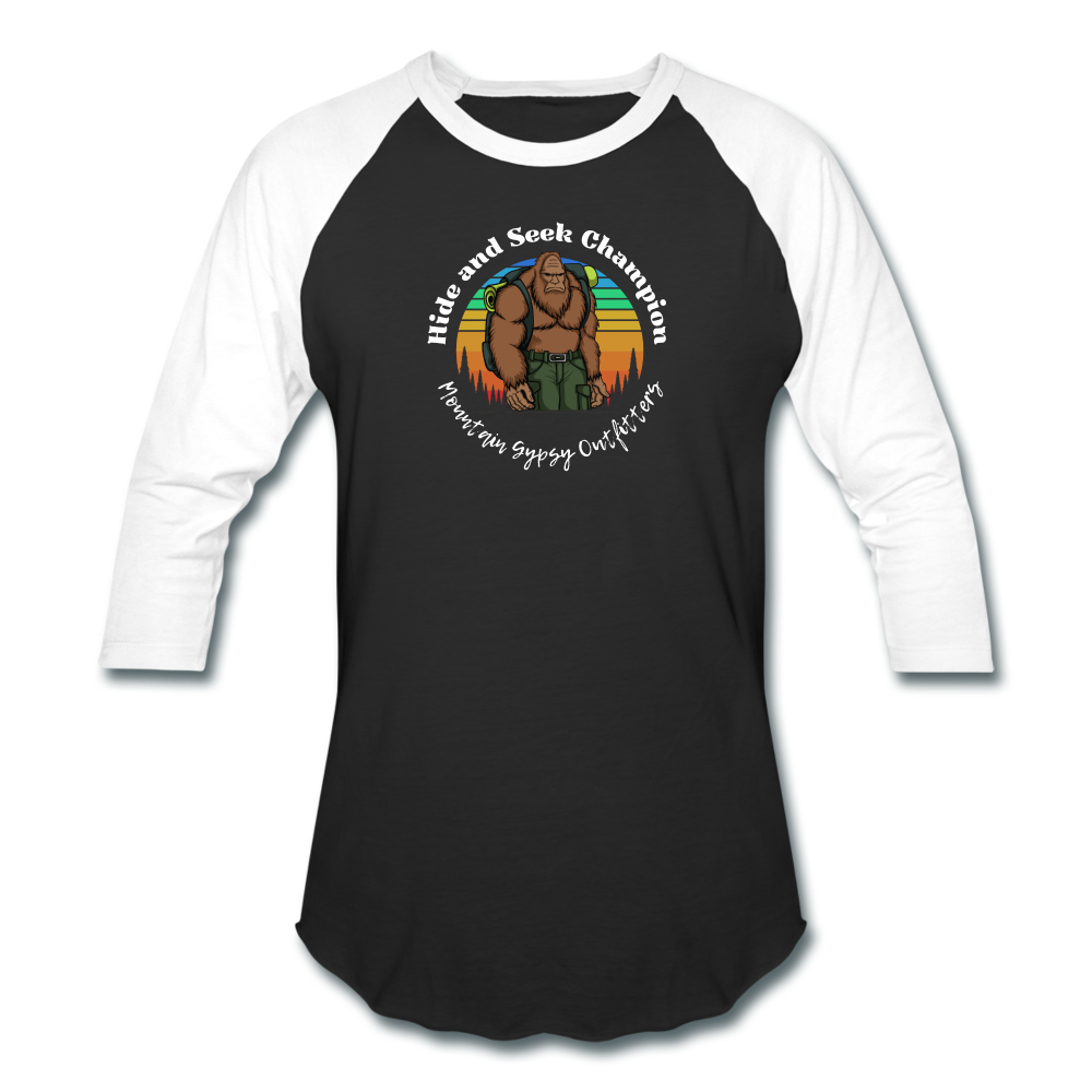 Hide and Seek Champ 3/4 Sleeve - black/white