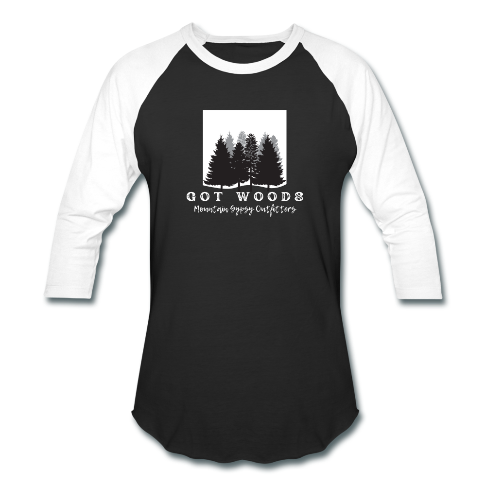 Got Woods 3/4 Sleeve - black/white