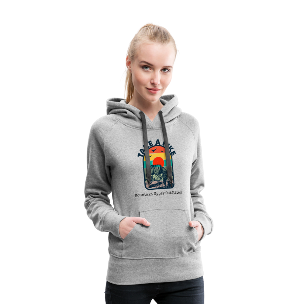 Take a Hike Hoodie - heather grey