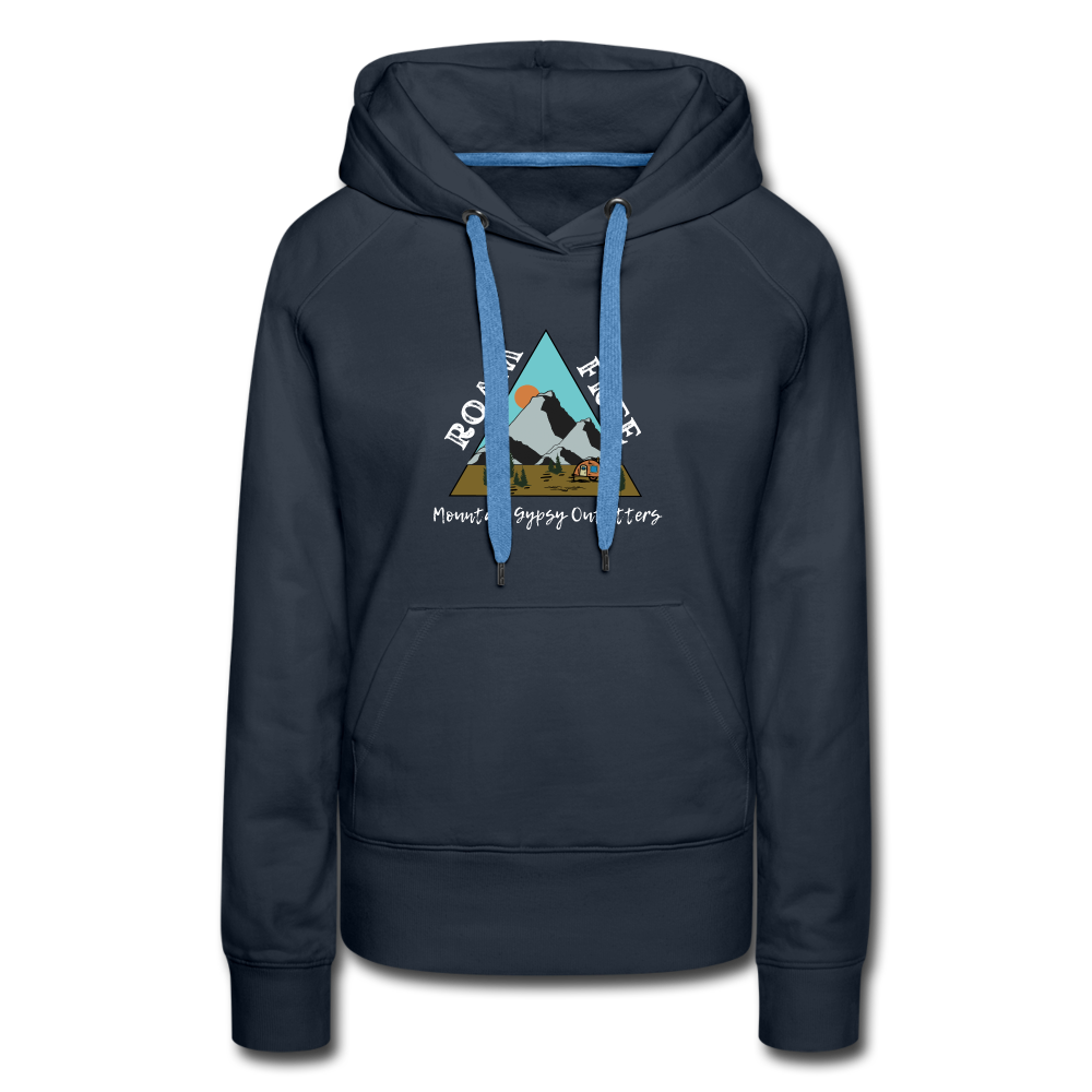 Roam Free Hoodie - navy