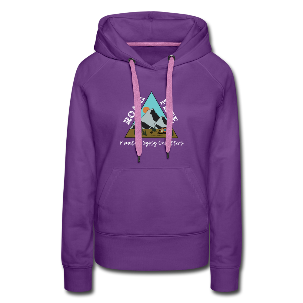 Roam Free Hoodie - purple