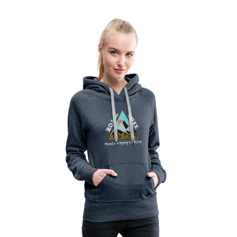 Roam Free Hoodie - heather denim