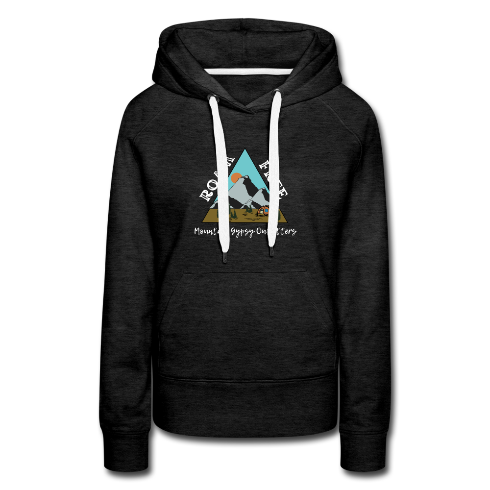 Roam Free Hoodie - charcoal grey