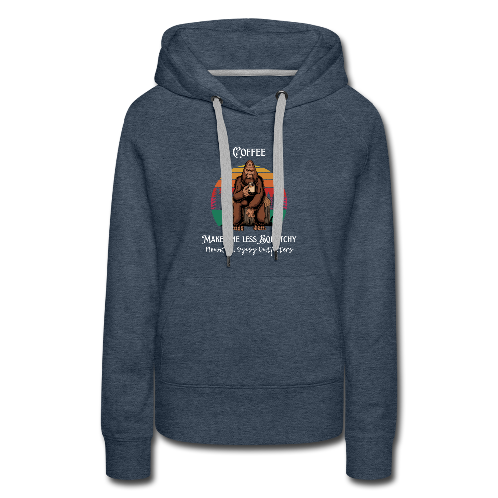 Squatchy Hoodie - heather denim