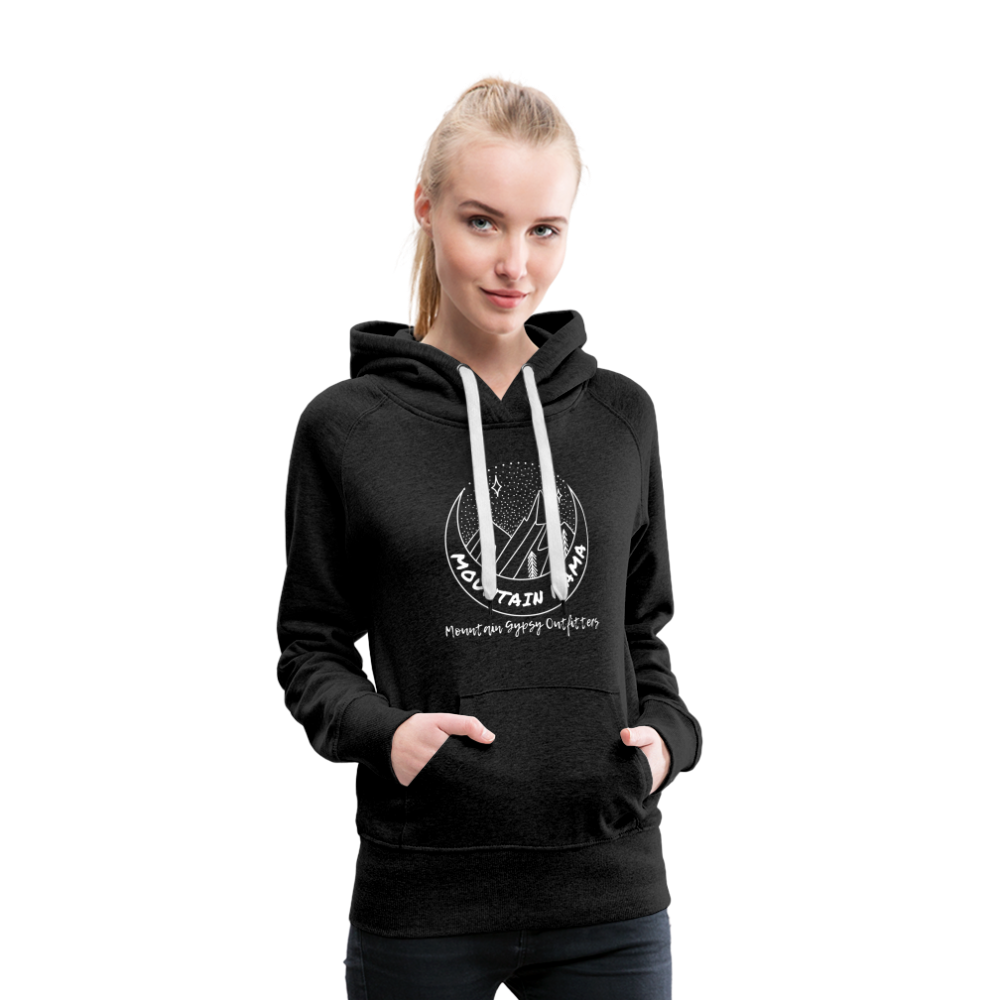 Mountain Mama Hoodie - charcoal grey
