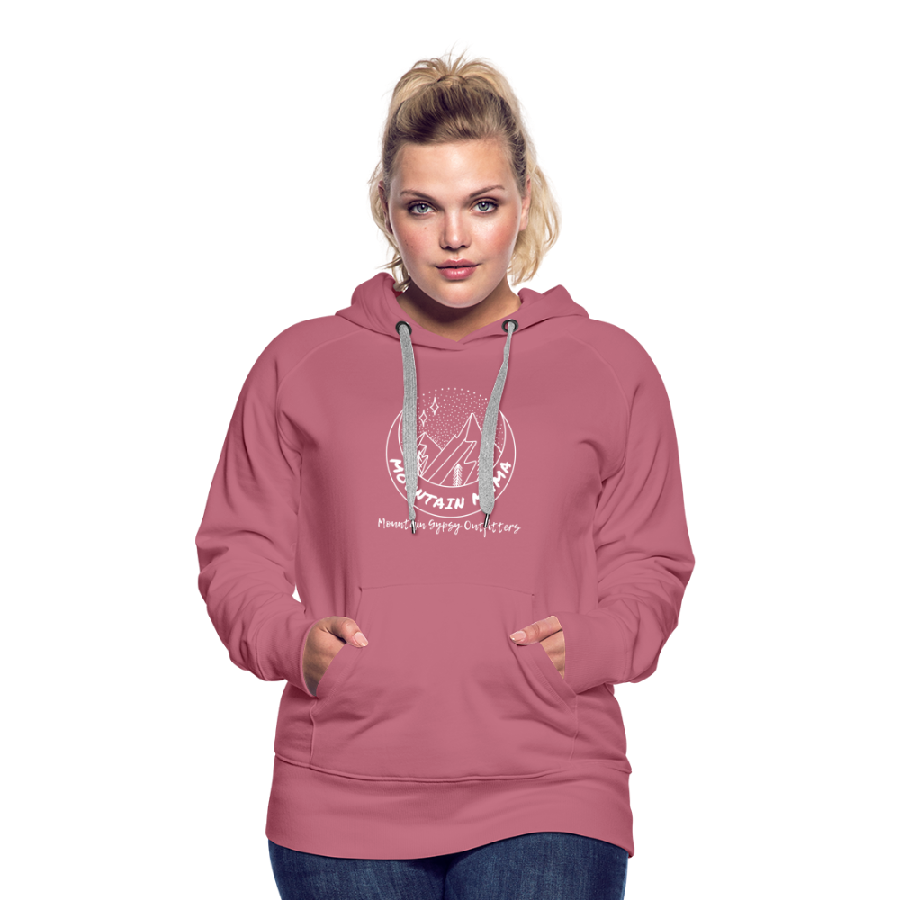 Mountain Mama Hoodie - mauve