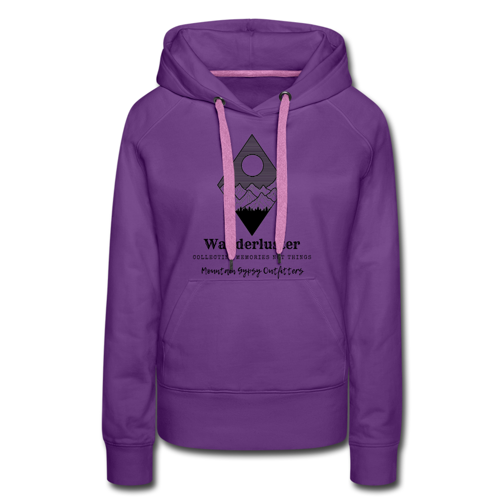 Wanderluster Hoodie - purple
