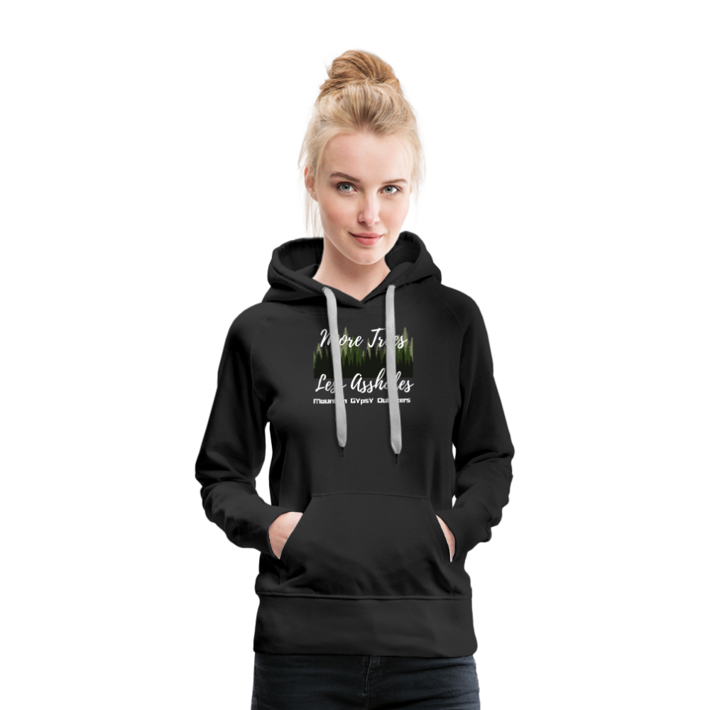 More Trees Hoodie - black