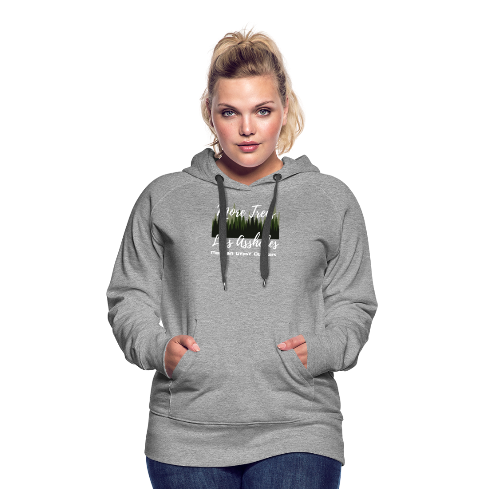 More Trees Hoodie - heather grey