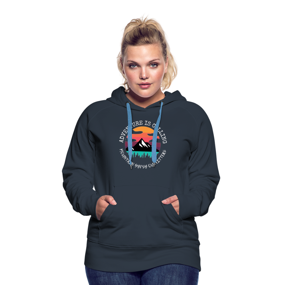 Adventure is Calling Hoodie - navy
