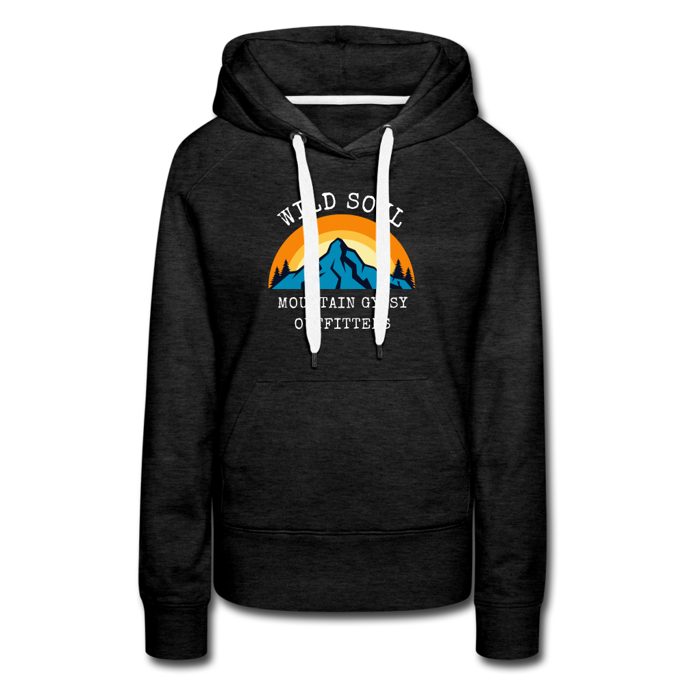 Wild Soul Hoodie - charcoal grey