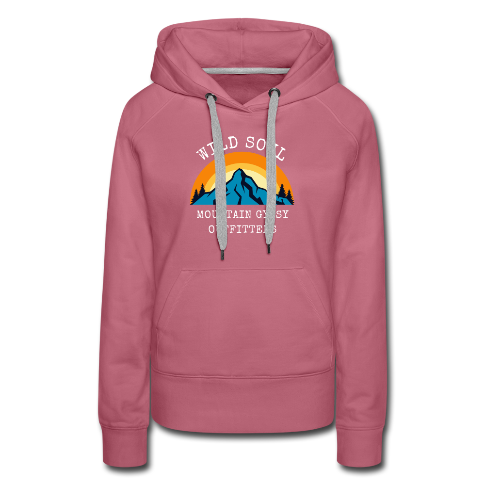 Wild Soul Hoodie - mauve