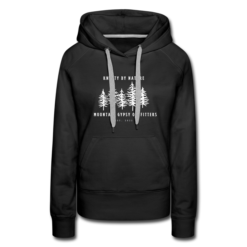 Knotty Hoodie - black