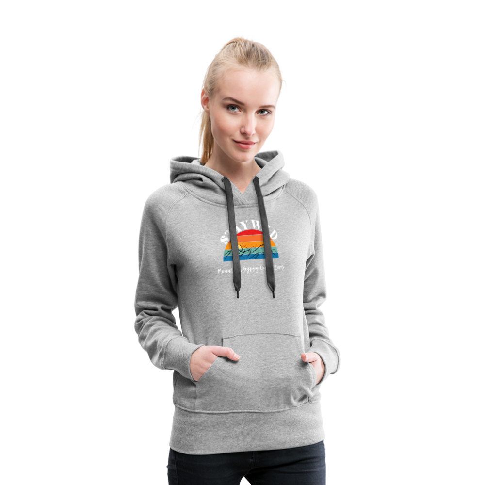Stay Wild Hoodie - heather grey