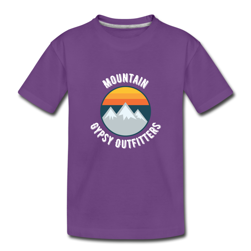 Retro MGO Toddler Tee - purple