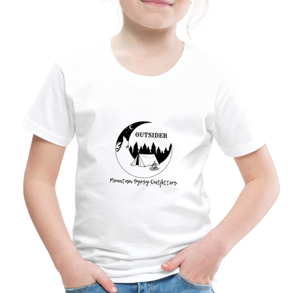 Outsider Toddler Tee - white