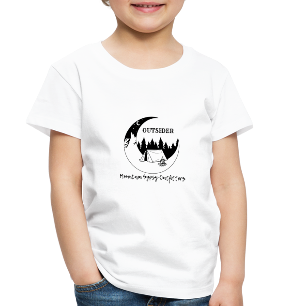 Outsider Toddler Tee - white