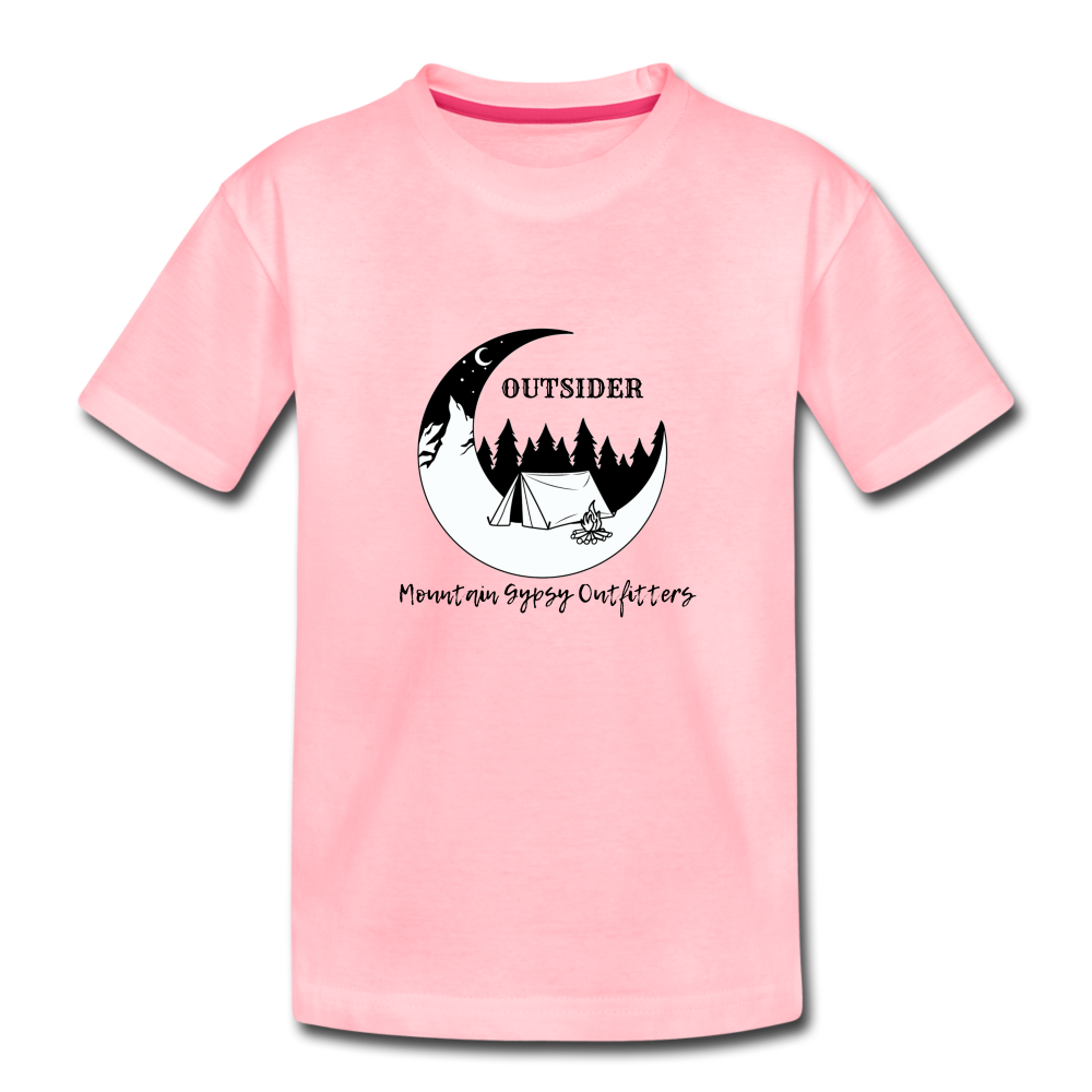 Outsider Toddler Tee - pink