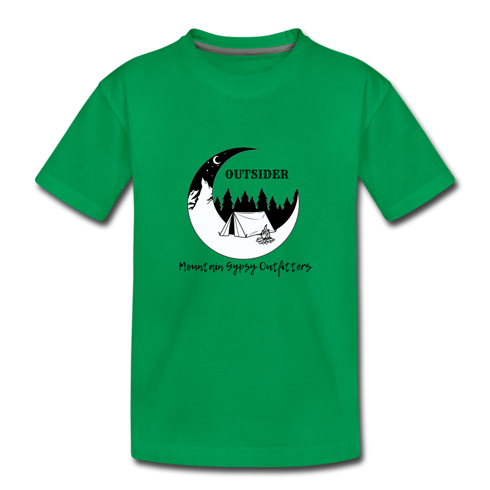 Outsider Toddler Tee - kelly green